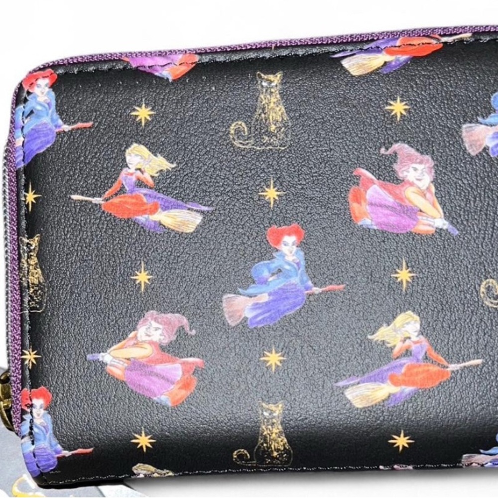 Loungefly Hocus Pocus Witches Wallet NWT